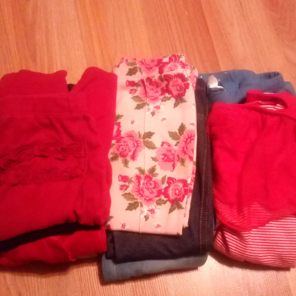 Bundle of babygirl pants